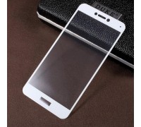 Защитное стекло для телефона Huawei P8 lite 2017 (белое)
