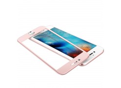 Защитное стекло для телефона iPhone 7 (розовое золото)