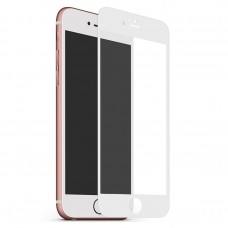 Защитное стекло для телефона iPhone 7 (белый обод)