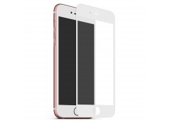 Защитное стекло для телефона iPhone 7 (белый обод)