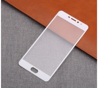 Защитное Full screen стекло для Meizu M5s (белый обод)