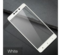 Защитное стекло для телефона Xiaomi RedMi 4A Белое