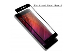 Защитное стекло для телефона Xiaomi Redmi NOTE 4x (чёрное)