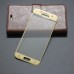 Защитное стекло для телефона Samsung Galaxy A3 SM-A320 золотое