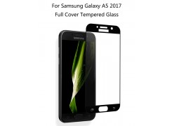 Защитное стекло Full Screen для телефона Samsung A5 2017 (A520) чёрное