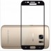 Защитное стекло для телефона Samsung Galaxy S7 (чёрный обод)