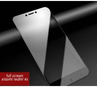 Защитное стекло Full Screen для Xiaomi Redmi 4x (чёрное)