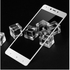 Защитное стекло для телефона Xiaomi Redmi NOTE 4x (белое)