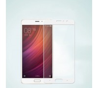 Защитное стекло для телефона Xiaomi RedMi Pro белое