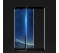 Защитное 3D стекло Hoco Full Screen для Samsung Galalxy S8 Plus (чёрный обод)