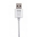 Кабель Golf Metal GC-10m USB - microUSB 100 см (серебро)