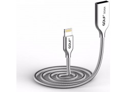 Кабель Golf Kirsite Spring GC-36i для iPhone 6 (серебро)