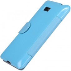 Чехол-книжка Nillkin для HTC Desire 600, серия Fresh Leather Case, голубой