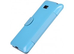 Чехол-книжка Nillkin для HTC Desire 600, серия Fresh Leather Case, голубой