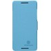 Чехол-книжка Nillkin для HTC Desire 600, серия Fresh Leather Case, голубой