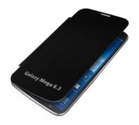 Чехол Flip Cover для Samsung Mega 6.3/I9200 черный 