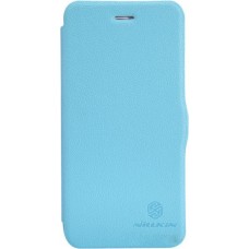 Чехол-книжка Nillkin Fresh для телефона iPhone 6 Plus голубой
