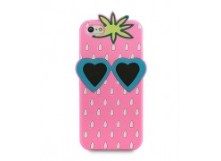 Чехол для телефона Fruit Case iPhone 5 Strawberry Pink