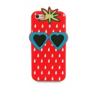 Чехол для телефона Fruit Case iPhone 5 Strawberry Red