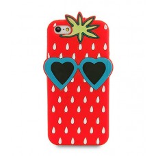 Чехол для телефона Fruit Case iPhone 5 Strawberry Red