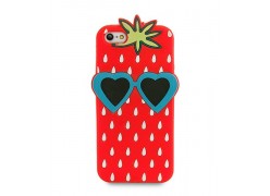 Чехол для телефона Fruit Case iPhone 5 Strawberry Red