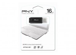 USB-флеш накопитель PNY CLASSIC ATTACHE 16Gb Black (FD16GBU2M125-EF)