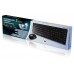 Комплект клавиатура+мышь Ultra-slim SmartTrack 202301AG Black (STC-202301AG-K)