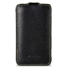 Чехол-блокнот Melkco для телефона Nokia Lumia 620 чёрный, Leather case
