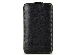 Чехол-блокнот Melkco для телефона Nokia Lumia 620 чёрный, Leather case