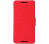 Чехол-книжка Nillkin Fresh для телефона HTC Desire 600 красный