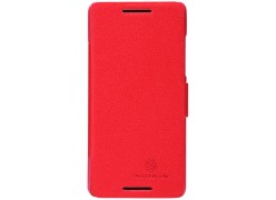Чехол-книжка Nillkin Fresh для телефона HTC Desire 600 красный
