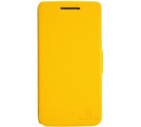 Чехол-книжка Nillkin Fresh series для телефона Lenovo S960 жёлтый