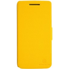 Чехол-книжка Nillkin Fresh series для телефона Lenovo S960 жёлтый