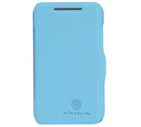 Чехол Nillkin HTC Desire 200 Fresh Series Leather Case Blue
