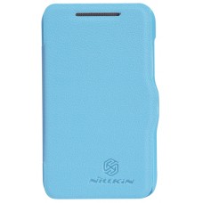 Чехол Nillkin HTC Desire 200 Fresh Series Leather Case Blue