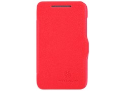 Чехол-книжка Nillkin для HTC Desire 200, серия Fresh Leather Case, красный