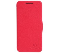 Чехол-книжка Nillkin для HTC Desire 300, серия Fresh Leather Case, красный