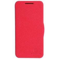 Чехол-книжка Nillkin для HTC Desire 300, серия Fresh Leather Case, красный