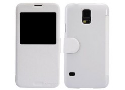 Чехол Nillkin Samsung G900 Galaxy S5 Fresh Series Leather Case White