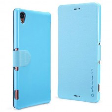 Чехол Nillkin Sony Xperia M Fresh Series Leather Case Blue