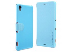 Чехол Nillkin Sony Xperia M Fresh Series Leather Case Blue