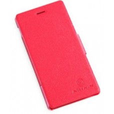 Чехол Nillkin Sony Xperia M Fresh Series Leather Case Red