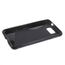 Чехол силиконовый New Line + плёнка для Samsung Galaxy Alpha (G850F) black