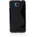 Чехол силиконовый New Line + плёнка для Samsung Galaxy Alpha (G850F) black