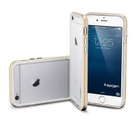 Чехол-бампер SGP Spigen Neo Hybrid EX + Защитная пленка для iPhone 6 Gold