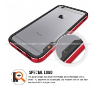 Чехол-бампер SGP Spigen Neo Hybrid EX + Защитная пленка для iPhone 6 Red