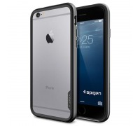 Чехол-бампер SGP Spigen Neo Hybrid EX + Защитная пленка для iPhone 6 Black