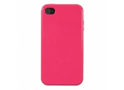 Силиконовый чехол-накладка для iPhone 4G/4S Pink