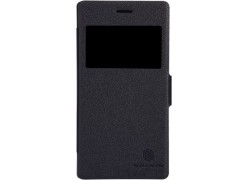 Чехол-книжка Nillkin Fresh для телефона Sony Xperia M2 чёрный