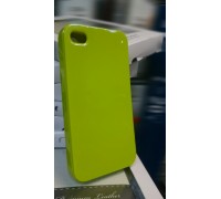 Силиконовый чехол-накладка для iPhone 4G/4S Green